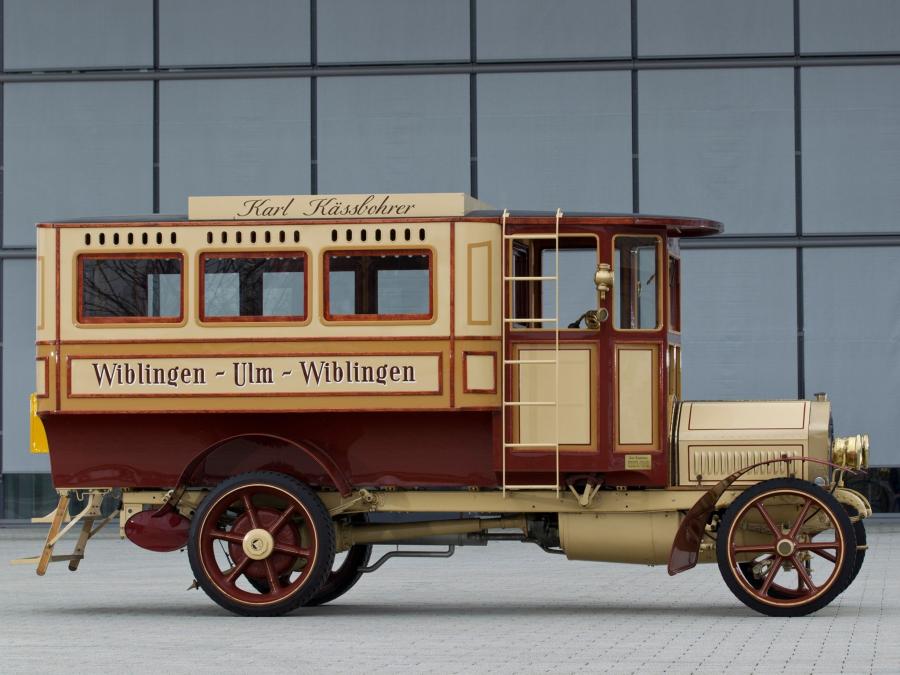 Saurer 3-Tonnen Kassbohrer Omnibus 1911 года  (фото 7 из 8)